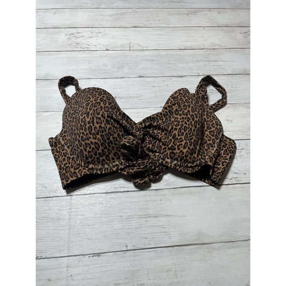 Tommy Bahama  Sun Cat Underwire Wrap Front Cross-Back Bra - Picture 3 of 8